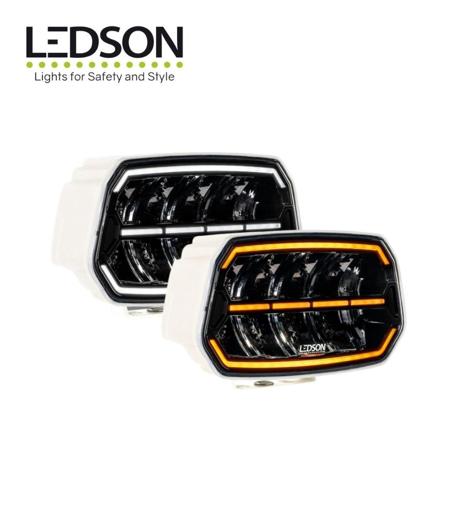 [PL33491261] Ledson phare de route longue portée Epix10+10" blanc