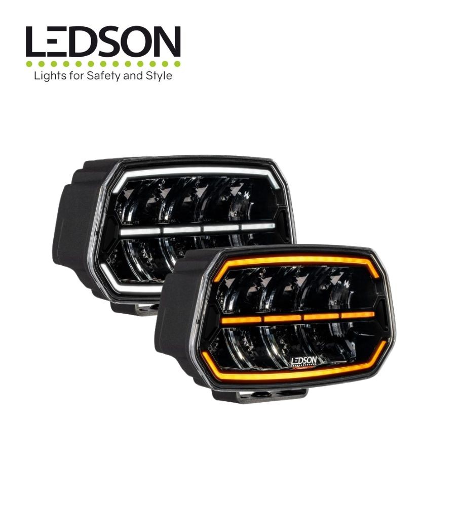 [PL33491260] Ledson phare de route longue portée Epix10+10" cadre noir