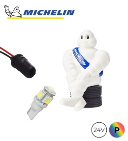 [M1059B-BLUE] Kit Michelin 19cm feu de position 24V (bleu)