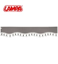 Bande pare soleil Microfibre pour camion gris