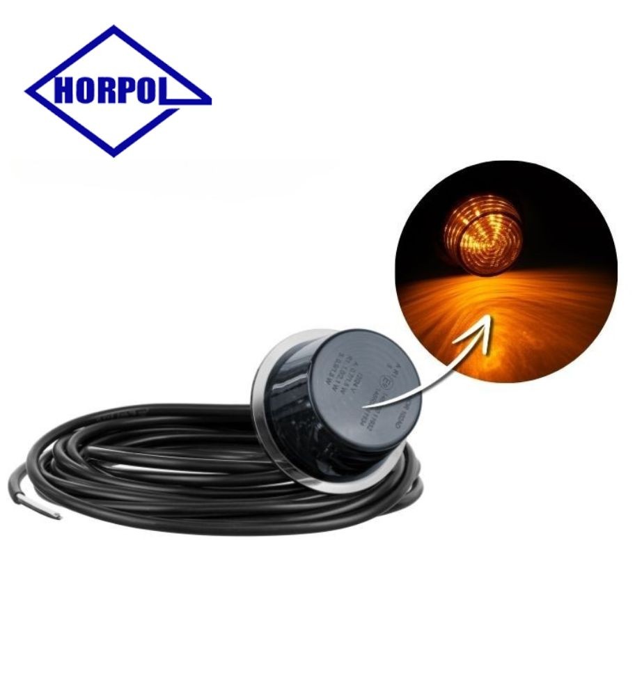[FG2569MDPgraph5M] Horpol Feu de gabarit unité Graphite orange lentille dark