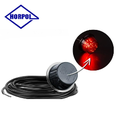 Horpol Feu de gabarit unité Graphite rouge lentille dark