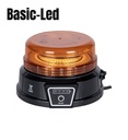 Basic Led Gyrophare Magnétique 20W télécommande orange