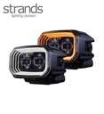 Strands Feu de travail FOR9T blanc/orange 30W