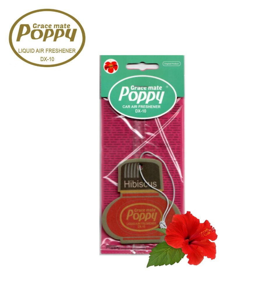 [PG8719689706203] Poppy Grace Mate papercard Hibiscus