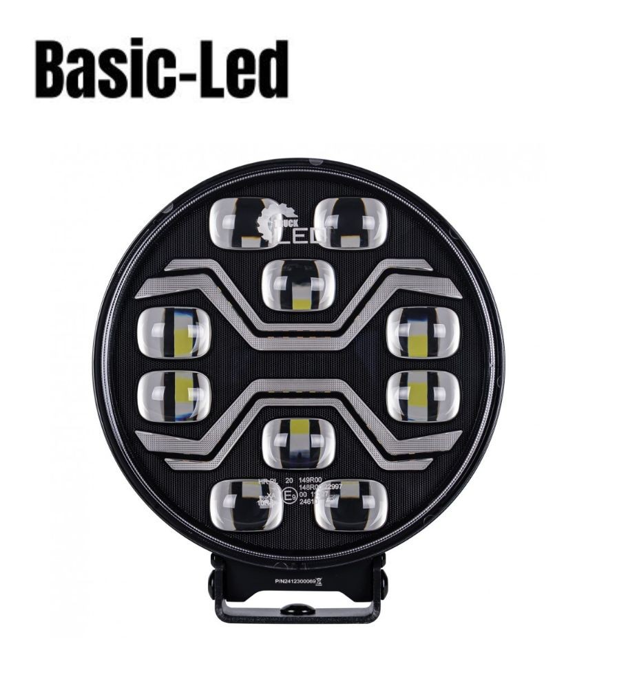 Basic Led Feu de longue portée rond X-Spider Toxic