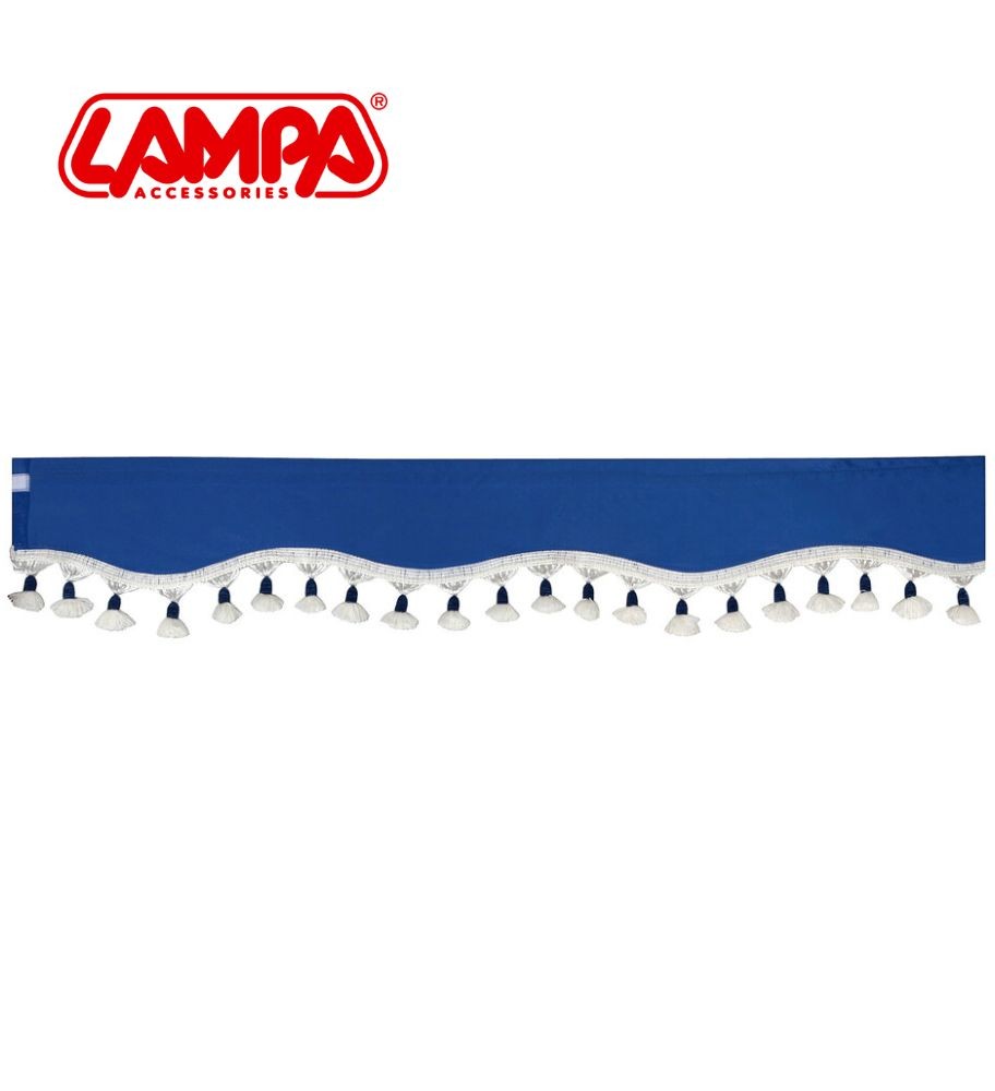 [D98636] Bande pare soleil Microfibre pour camion Bleu