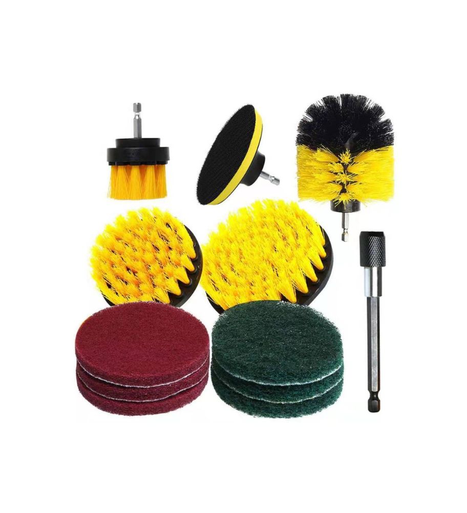 [E8123AKC] Set de brosses de nettoyage 10 pièces