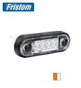 Fristom feu de position rectangulaire 4 Led bi-color blanc-orange