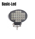 Basic Led Phare de travail ovale avec interrupteur 40W