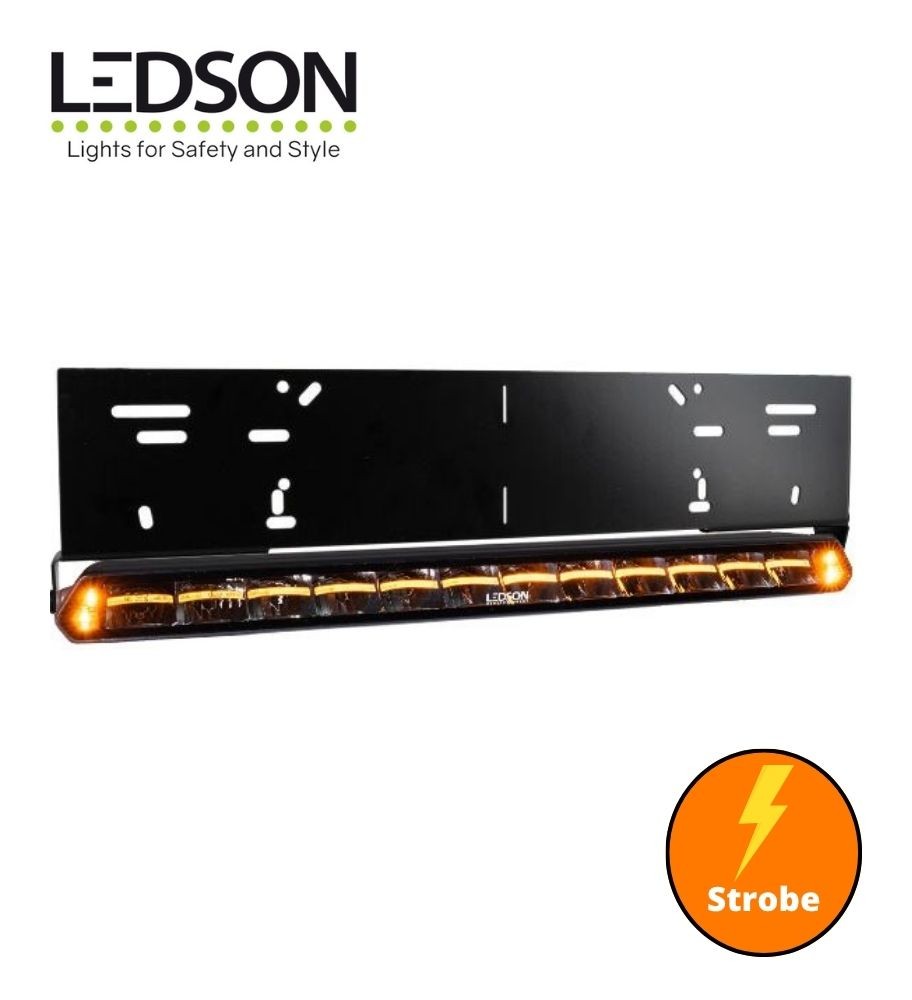 [PL1360254] Ledson Porte Plaque lumineux Epix20+ avec feux de position et flash