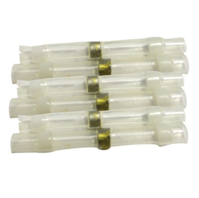 Connexion soudée thermorétractable transparent 0,1-0,5mm² (25 pièces)
