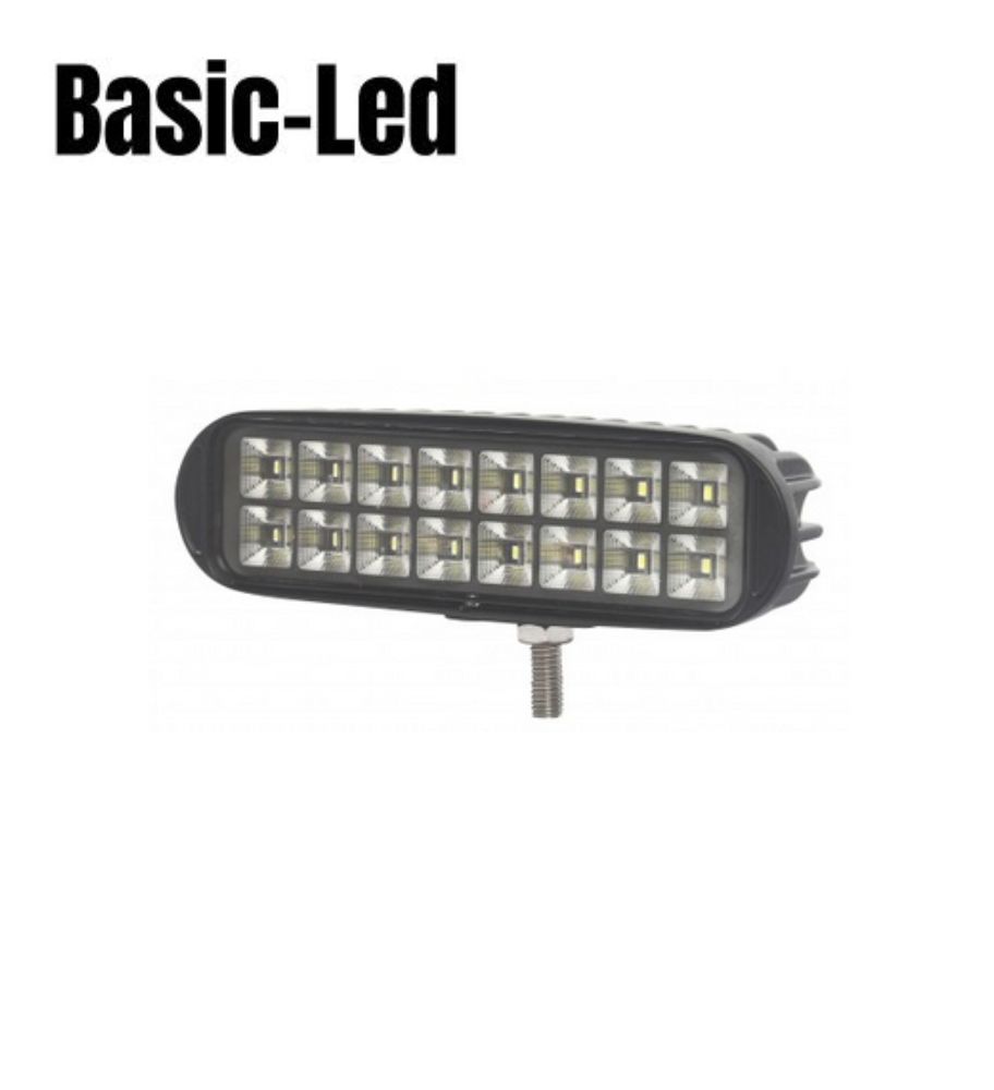 [PL0166L] Basic Led phare de travail rectangulaire 24W
