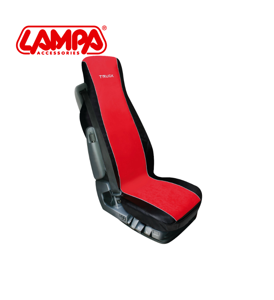 [AC98002] Lampe Housse en polyester et skeentex pour camion - Rouge/Noir