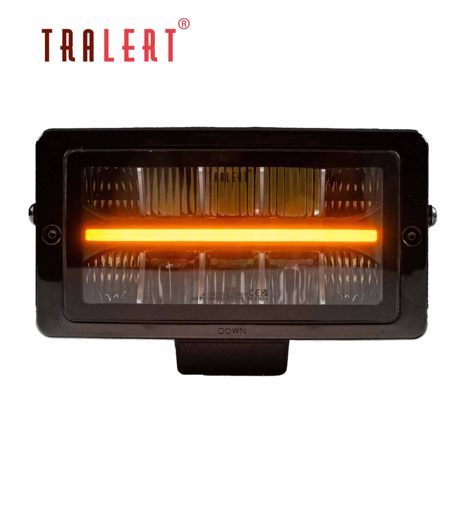 [PL5860] Tralert Atlas 220 phare longue portée feux de position blanc orange