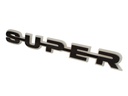 Base lumineuse LED pour logo Scania SUPER d’origine blanc/orange