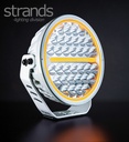 Strands Phare de route Siberia Night Ranger blanc 9"