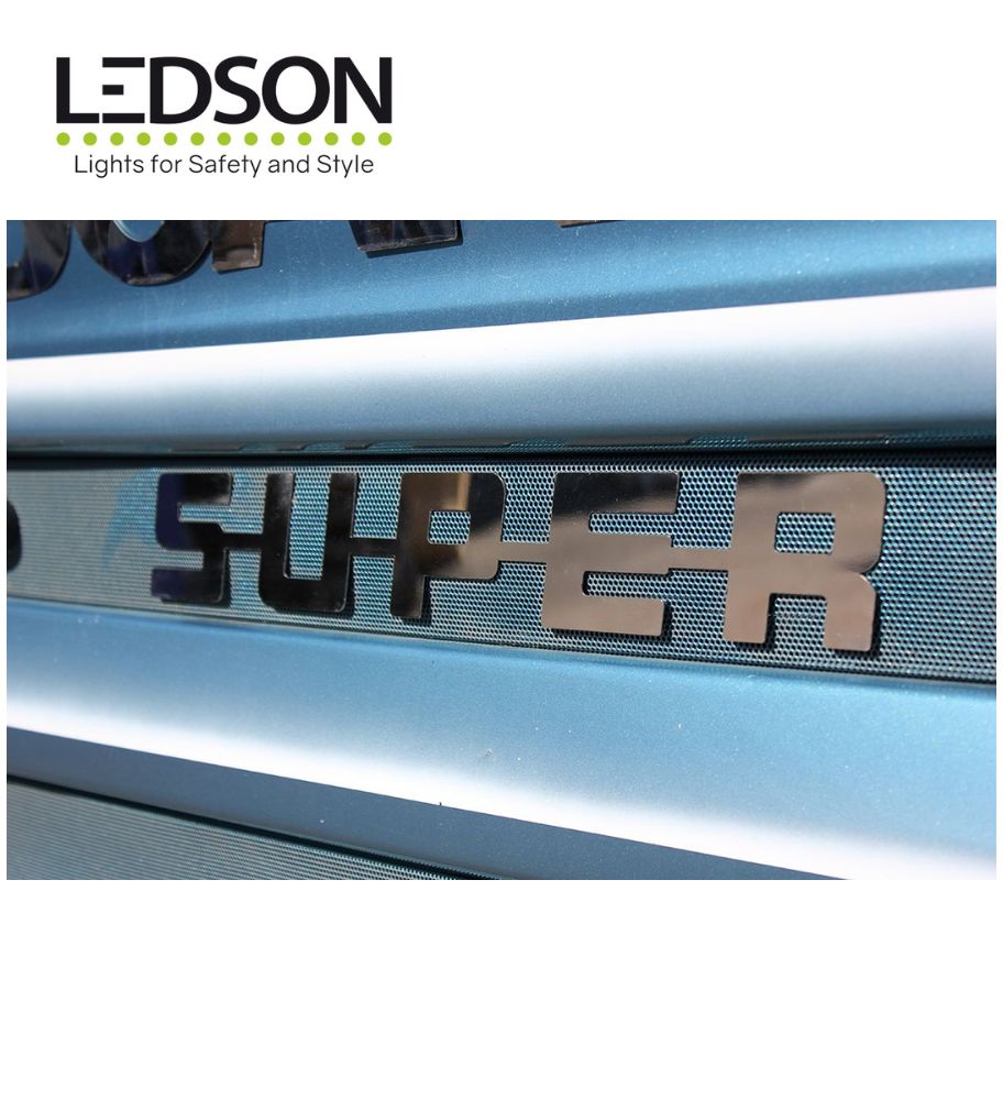 Ledson logo Super pour Scania Inox autoadhésif