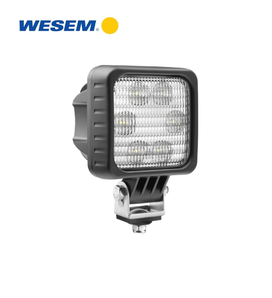 [PL5370.50LED9A] Wesem square Work Light  3000lm 30W 66°X22° Standard bracket Cable