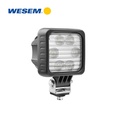Wesem phare de travail carré 3000lm 30W 66°X22° Support standard Câble