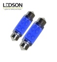 Ledson shuttle bulb 36mm LED blue 12v