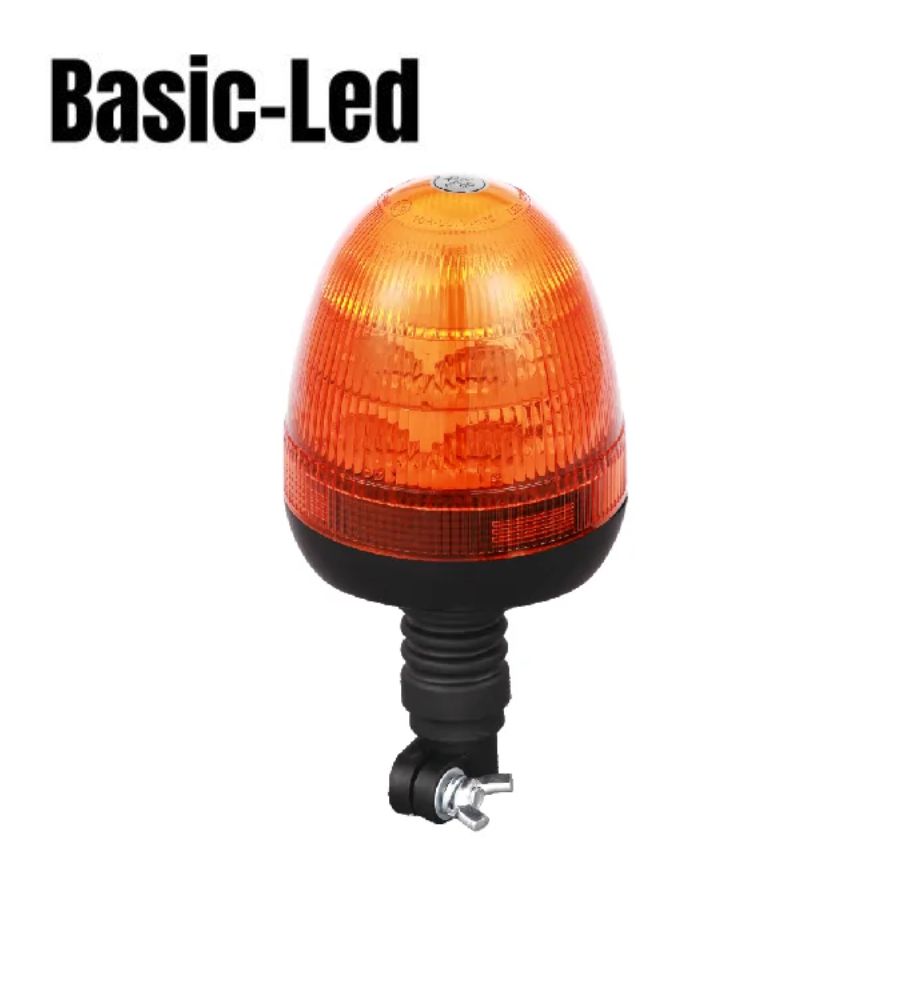 Basic Led Gyrophare orange sur poteau 