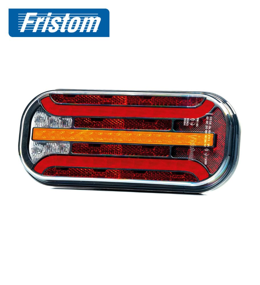 Fristom phare arrière multifonction ovale avec antibrouillard Câble