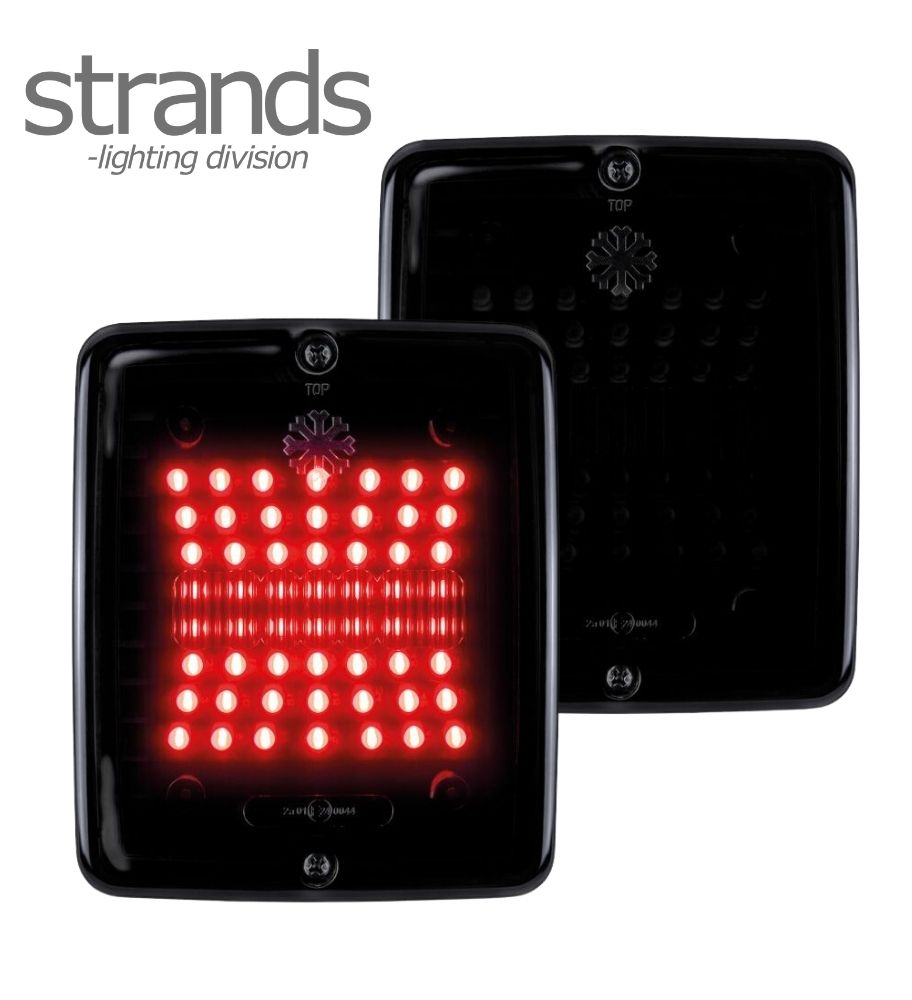 Strands brake light and Dark Knight Izeled rectangular position light