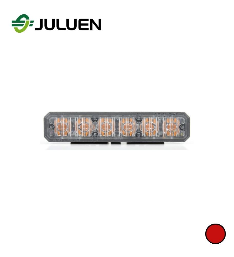[F0172MS6] Juluen Flash MS6 6 led capot rouge 