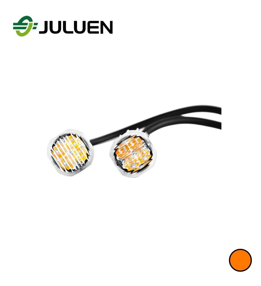 [F0446UR04] Juluen Flash UR04 rond 2 led  orange 