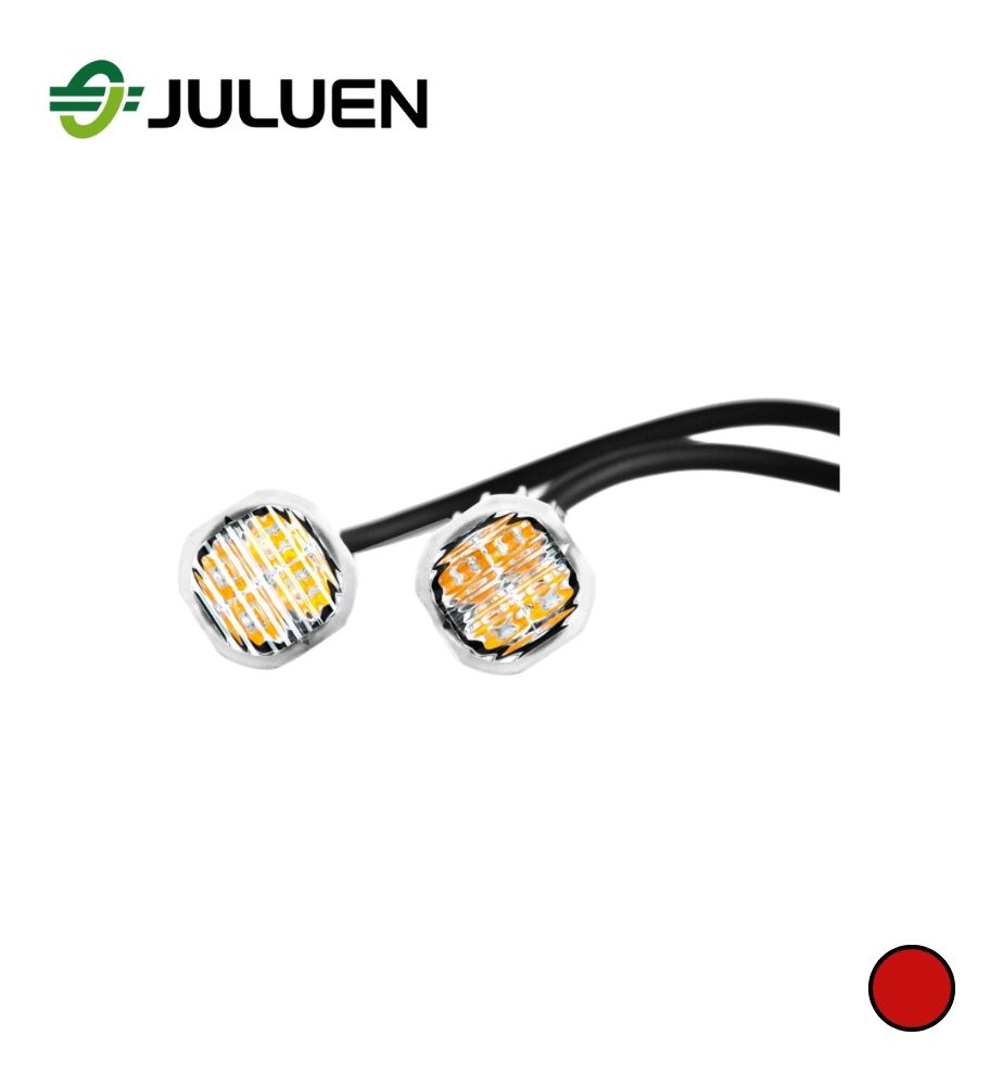 [F0460UR4] Juluen Flash UR04 rond 2 led rouge