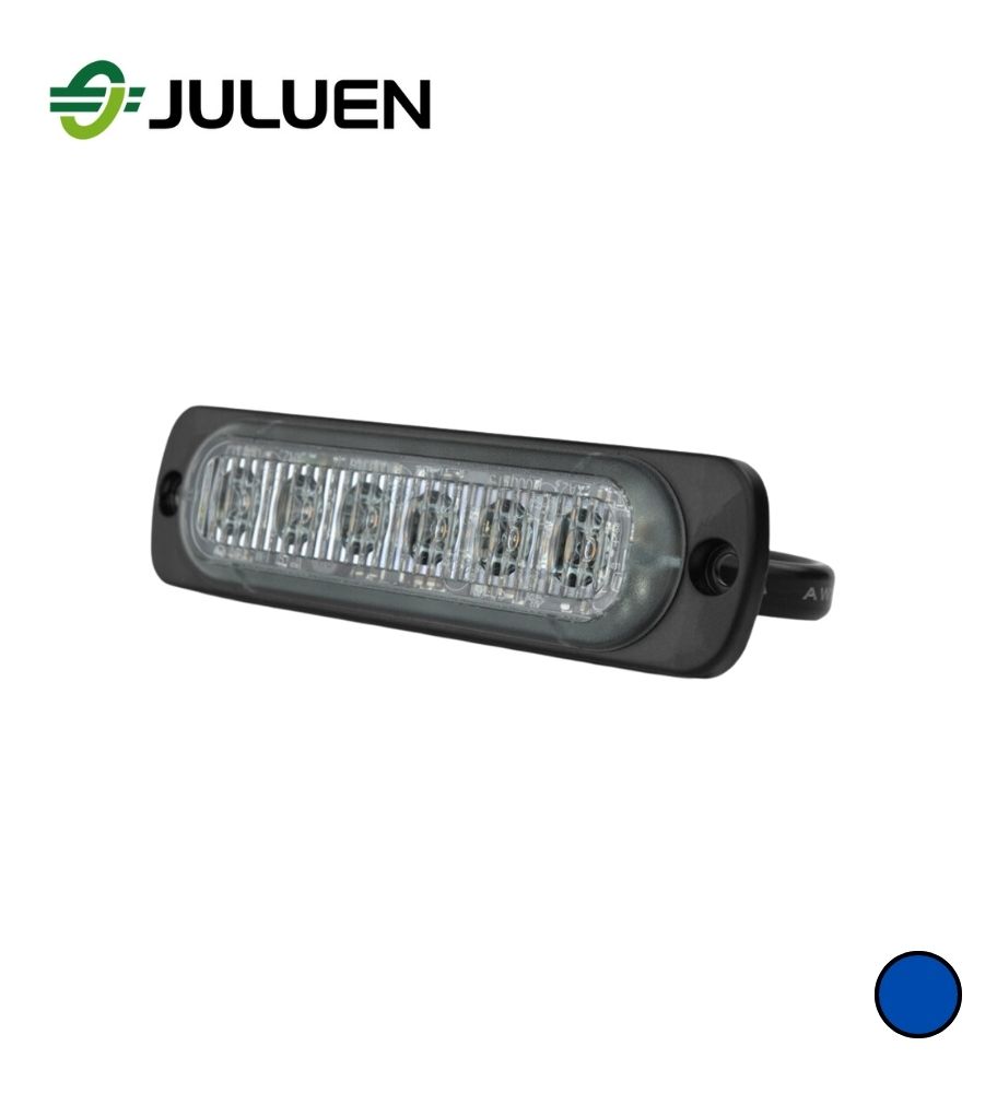 [F02160764ST6] Juluen Flash ST6 lentille teintée 6 led  bleu 