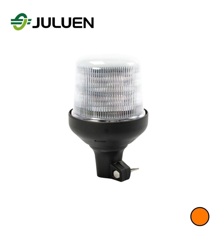 [GL0287B14] Juluen Gyrophare B14 poteau lentille claire led orange 