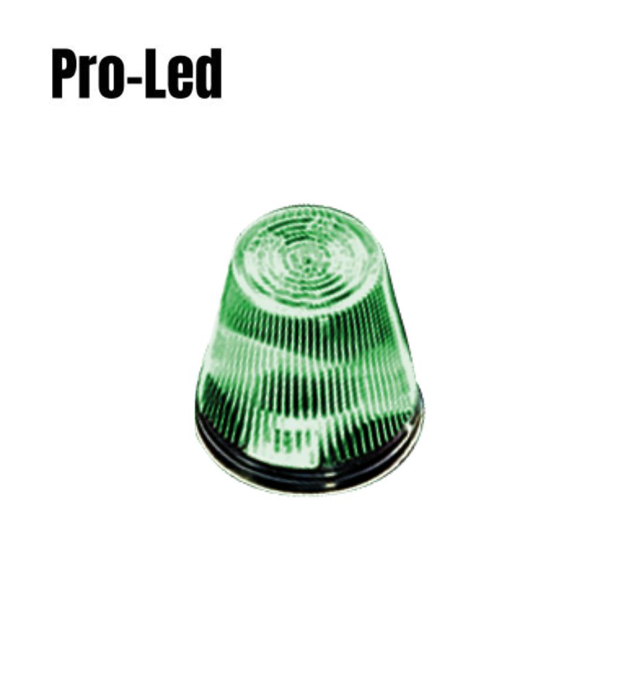 [AC03122V] Pro Led Vitre pour Feu de position Lentille vert