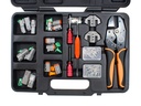 Deutsch DT crimping tool with assortment