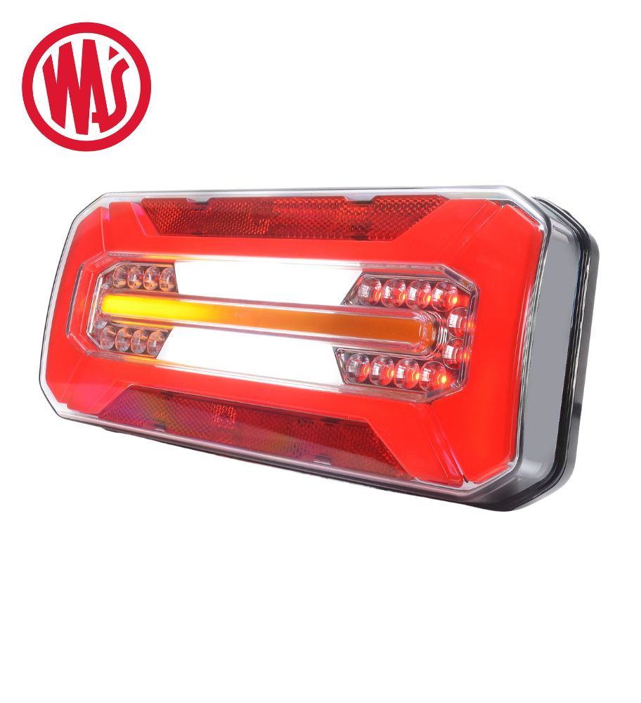 Was universal rectangular multifunction rear light
