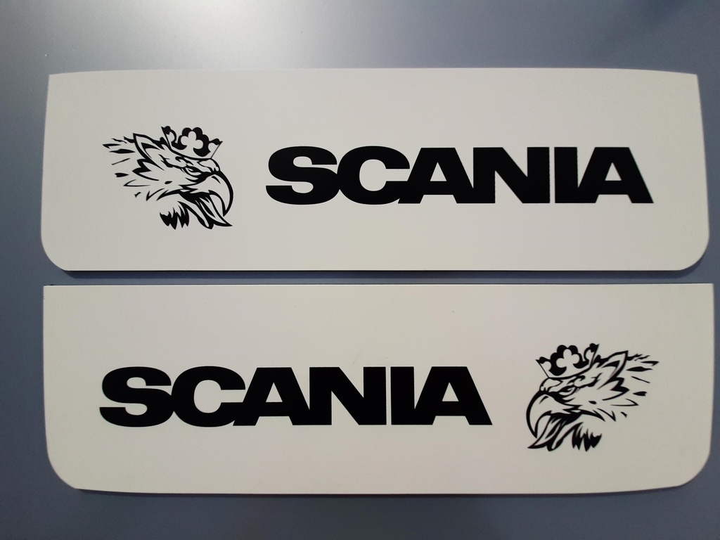 [B7802029-TS] Bavette SCANIA - 18x60cm - Noir