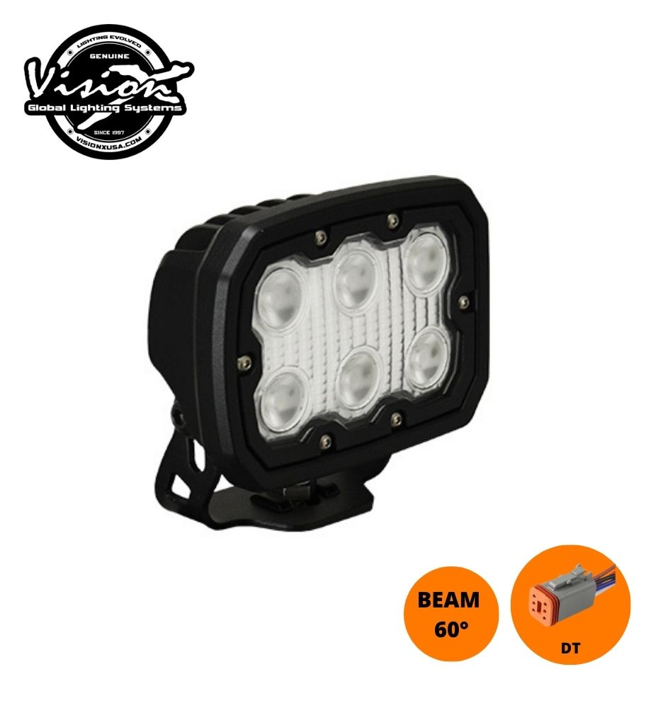 Vision X phare de travail Duralux 6 led 30W 60°