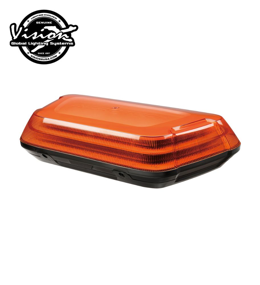 [GLAERO019A] Vision X flashing beacon Aerotech orange lens 252W