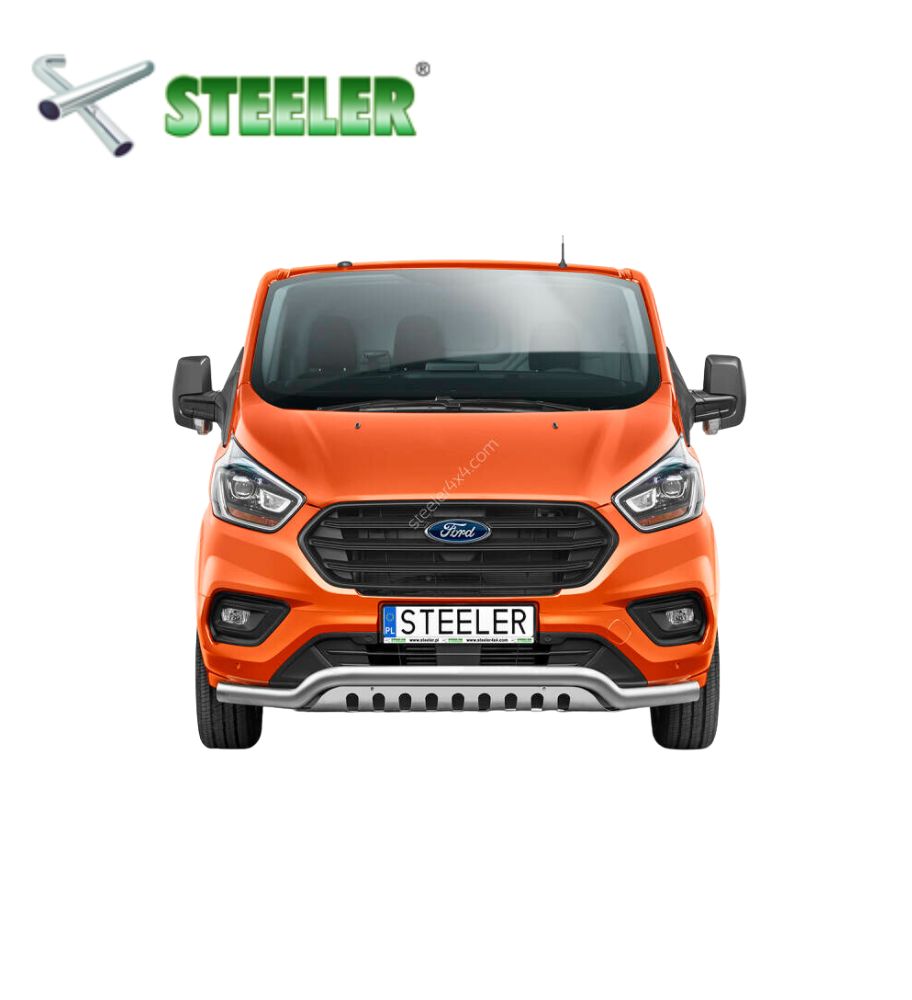 [CUSTOMV2-L1870-08] Front handlebar with skid plate Ford Transit Custom 2018-...