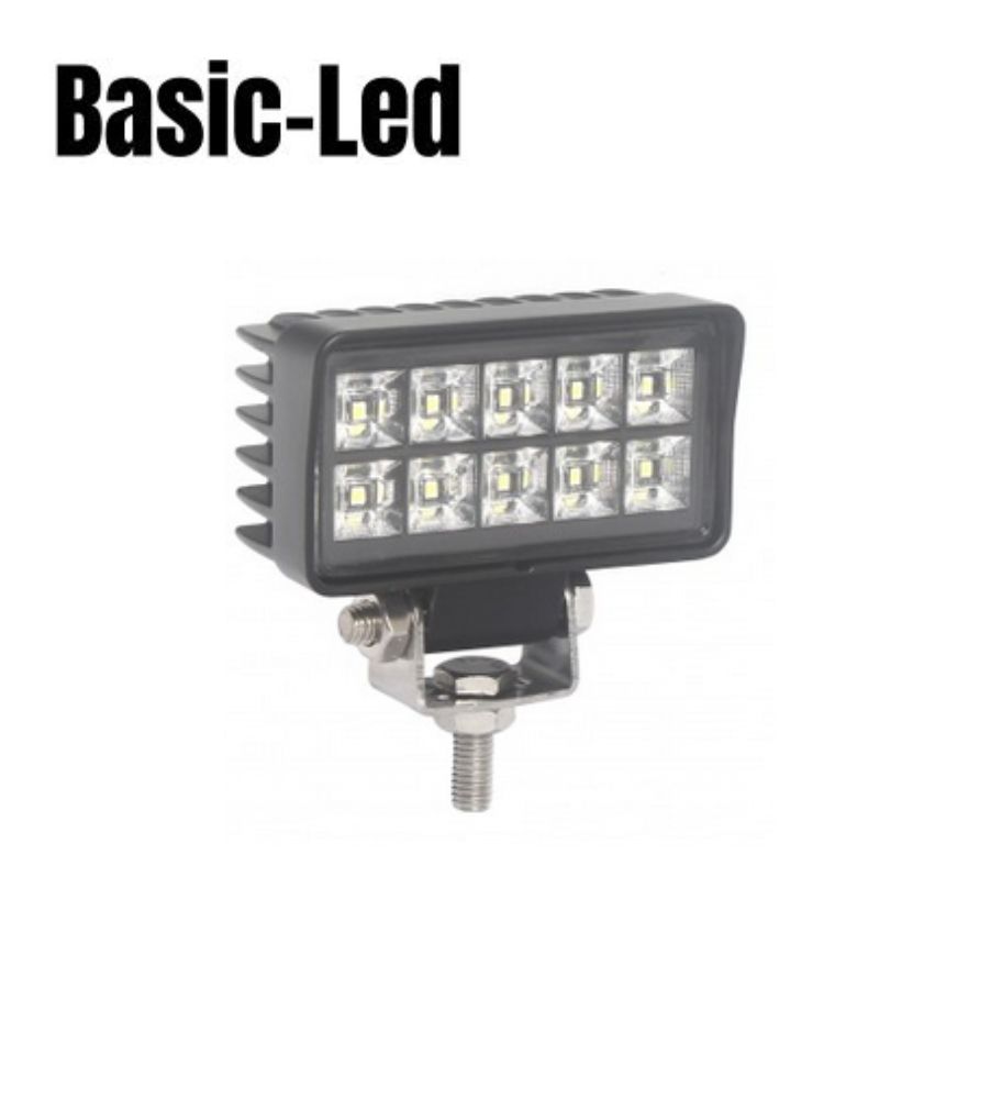Basic Led phare de travail rectangulaire 15W