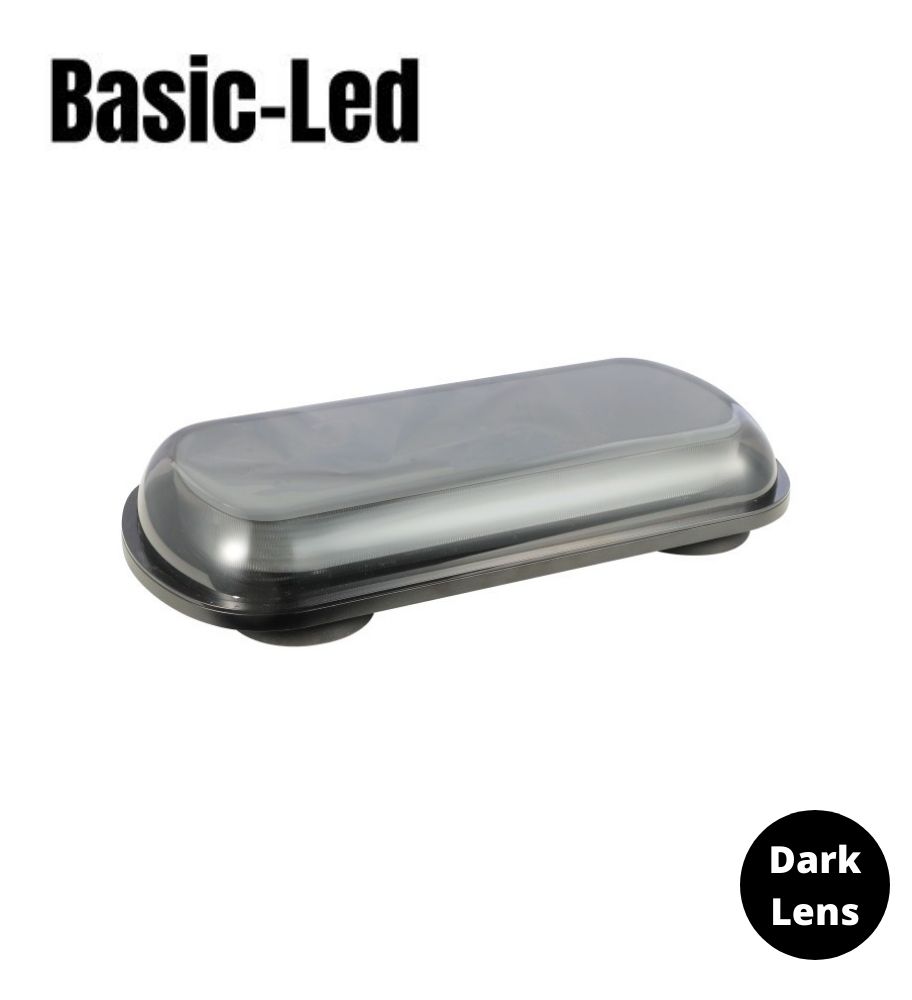 [RF0054BLK] Basic Led Ramp Flash 436mm 76W Dark magnetic