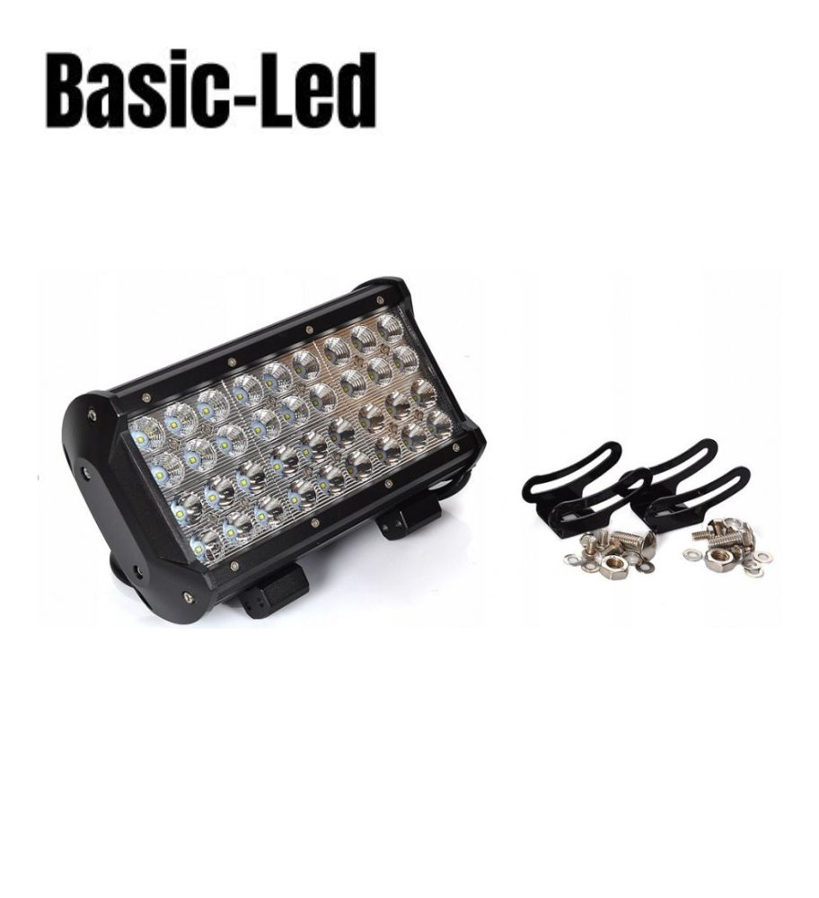 Basic Led Phare de travail Quad Panel rectangulaire 108W