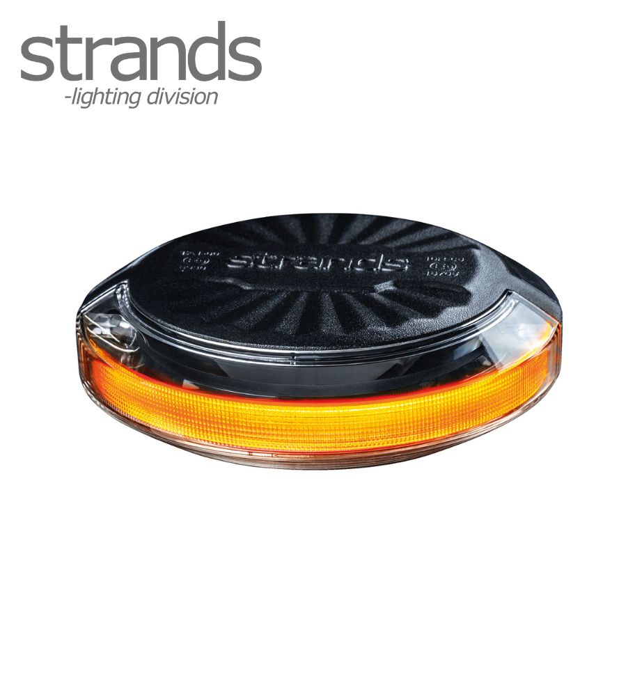 Strands gyrophare Firefly orange fixe 110mm