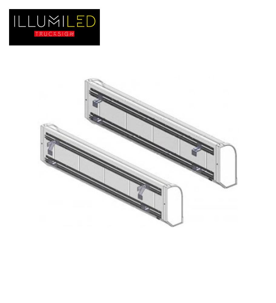 [E183AI9303] Illumiled Kit Montage Enseigne Lumineuse (avant cabine)