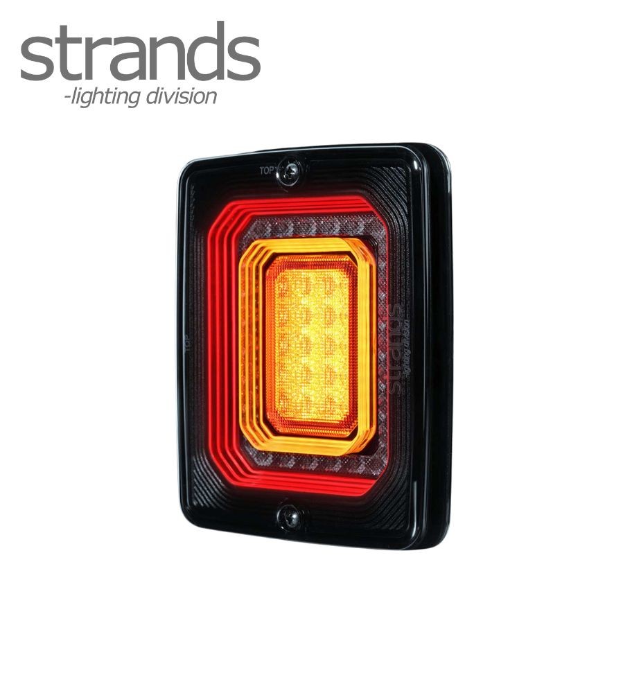 [FR800655] Strands Feu arrière FOR9T Illusion position/stop/clignotant rectangulaire