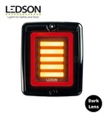 Ledson Feu arrière Breeze X1 Stop/clignotant dark