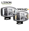 Ledson phare de route longue portée chrome Orion10+ 100W GEN 2
