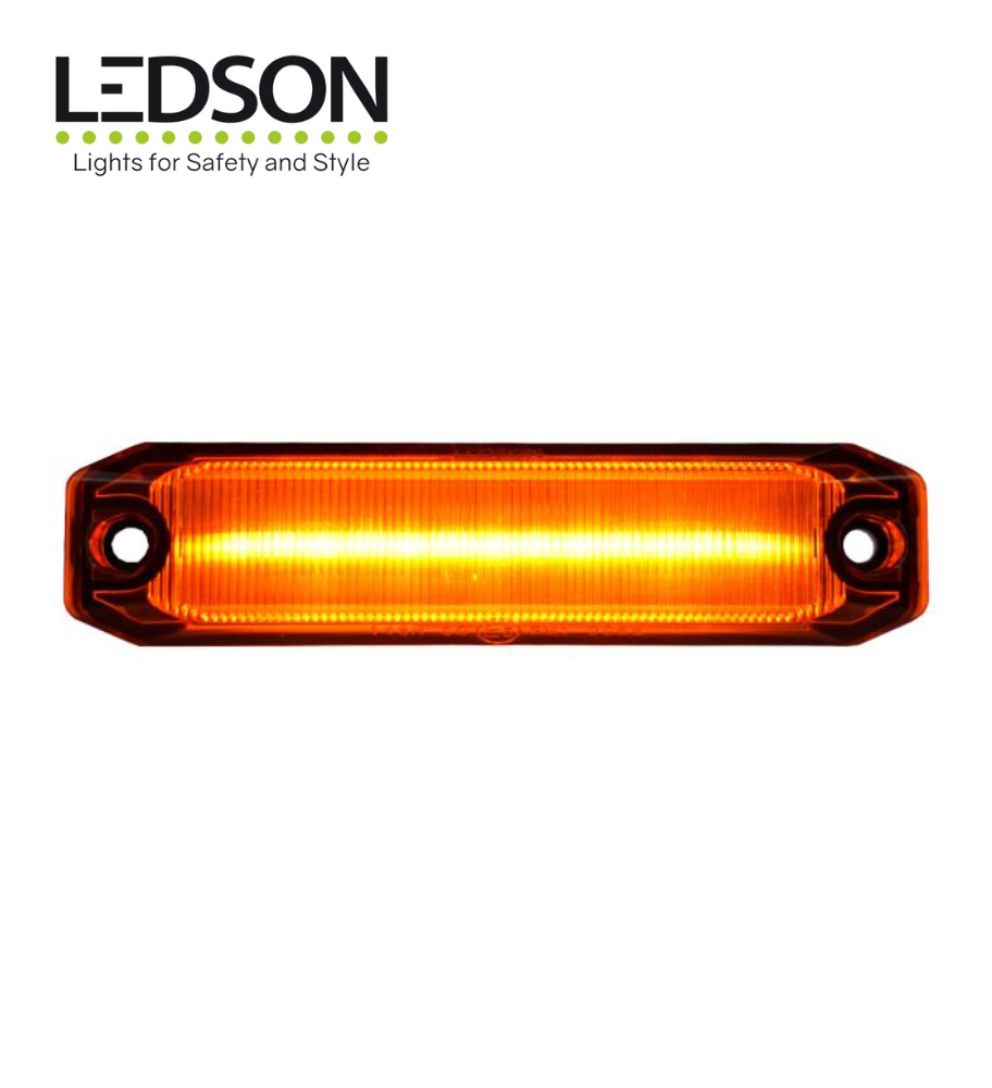 Ledson Feu de position orange OptoLine M lentille orange
