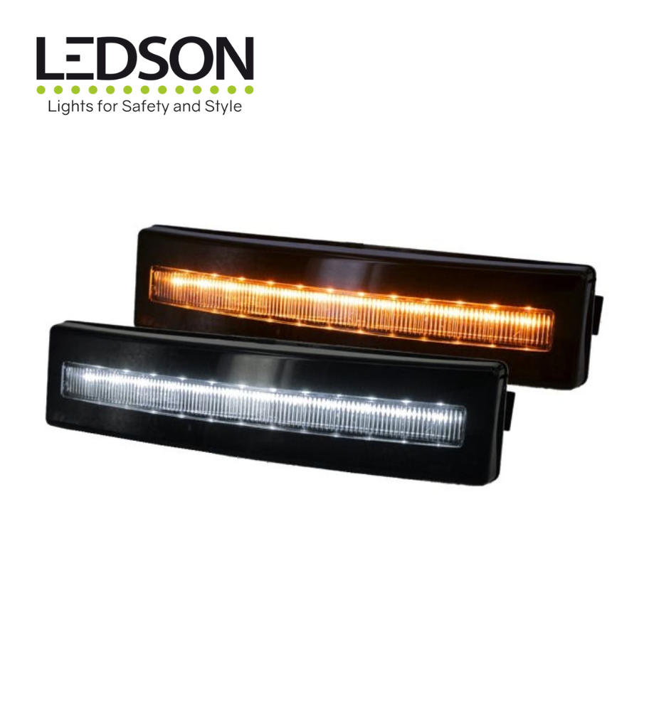 Ledson feu de position pare soleil scania Optoline S Orange et blanc